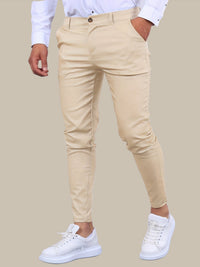 Wearclo | Men's Stretch Slim Fit Casual & Dress Pants