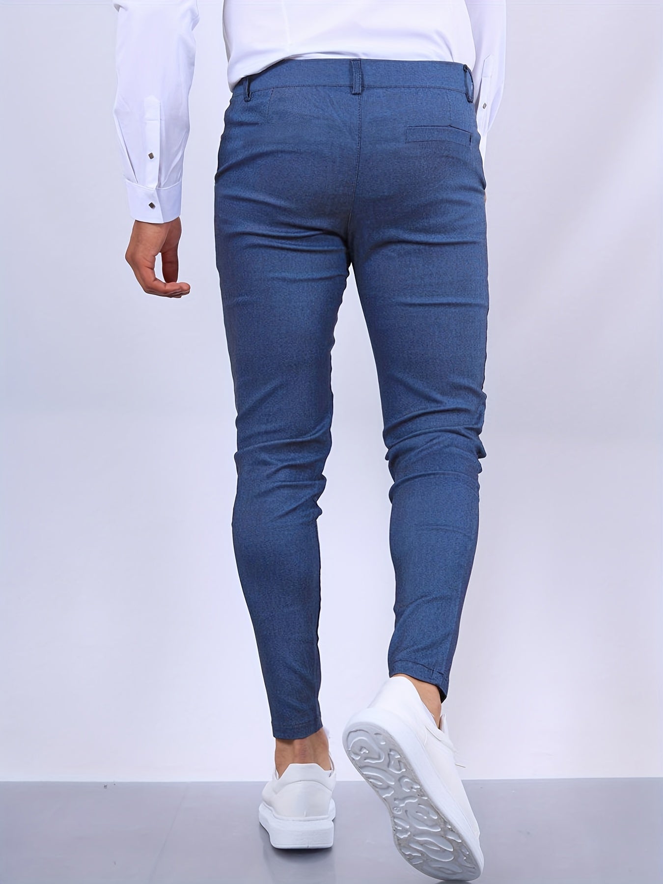 Wearclo | Men's Stretch Skinny Chinos
