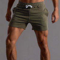 Wearclo | Athletic Striped Training Shorts