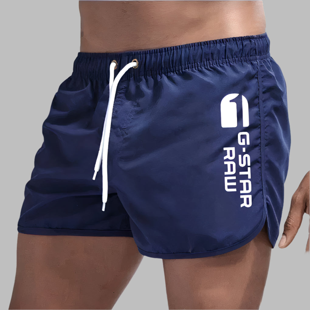 Wearclo | Men's Swim Shorts with Side Logo