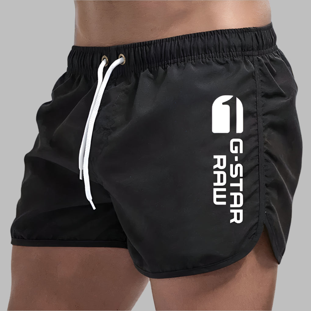 Wearclo | Men's Swim Shorts with Side Logo