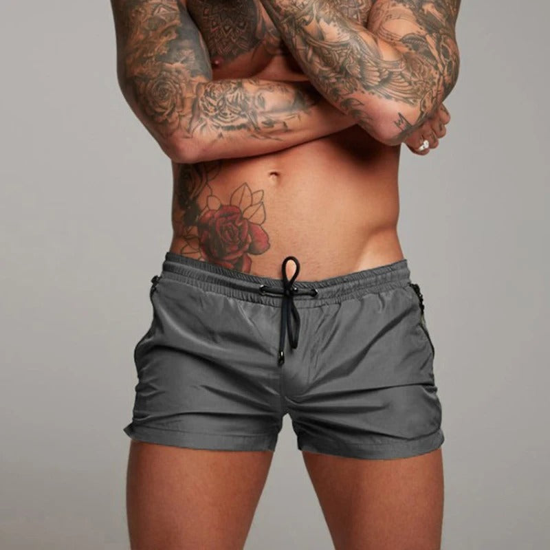 Wearclo | Men's Swim Shorts with Zip Pockets