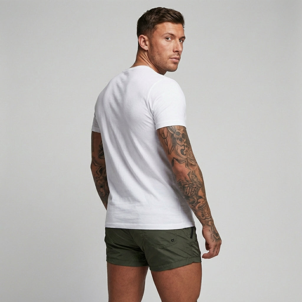 Wearclo | Men's Swim Shorts with Zip Pockets