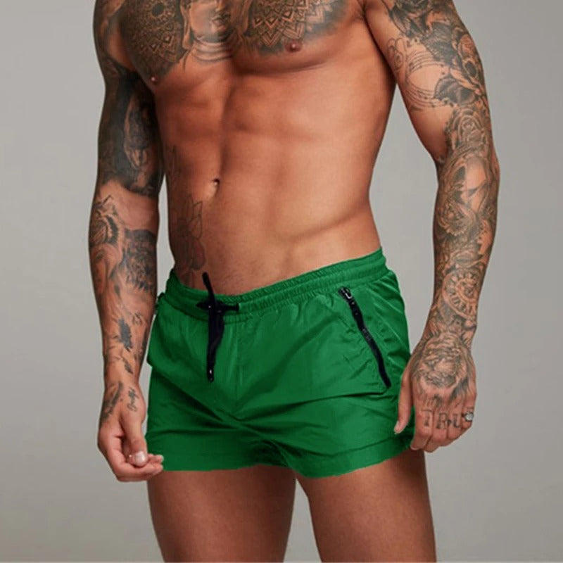 Wearclo | Men's Swim Shorts with Zip Pockets