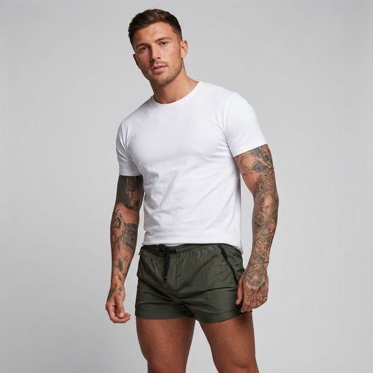 Wearclo | Men's Swim Shorts with Zip Pockets