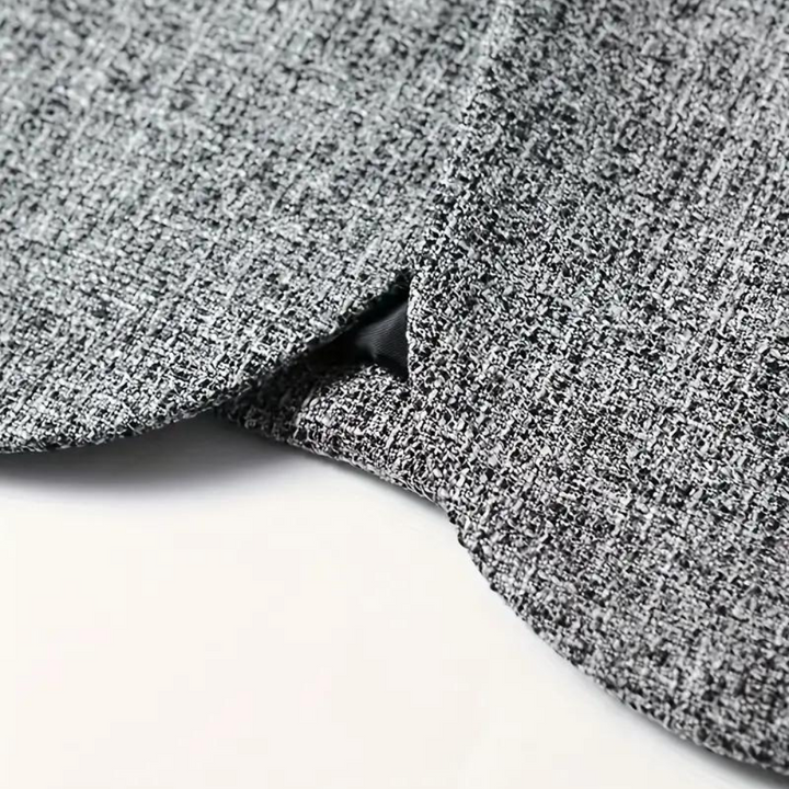 Wearclo | Men's Textured Single-Breasted Blazer