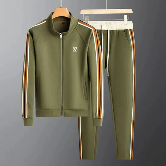 Wearclo | Men's Tracksuit Set with Side Stripes