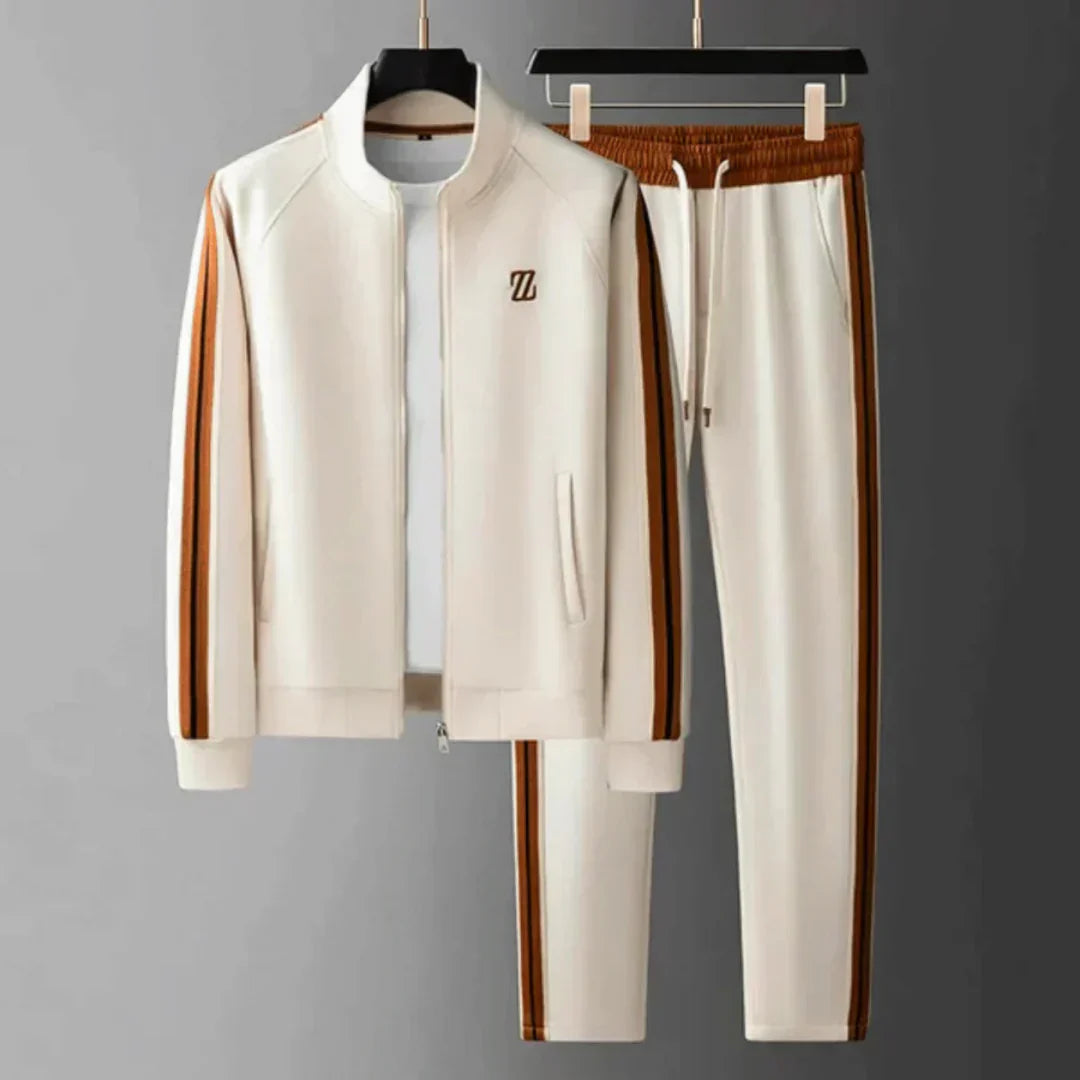 Wearclo | Men's Tracksuit Set with Side Stripes