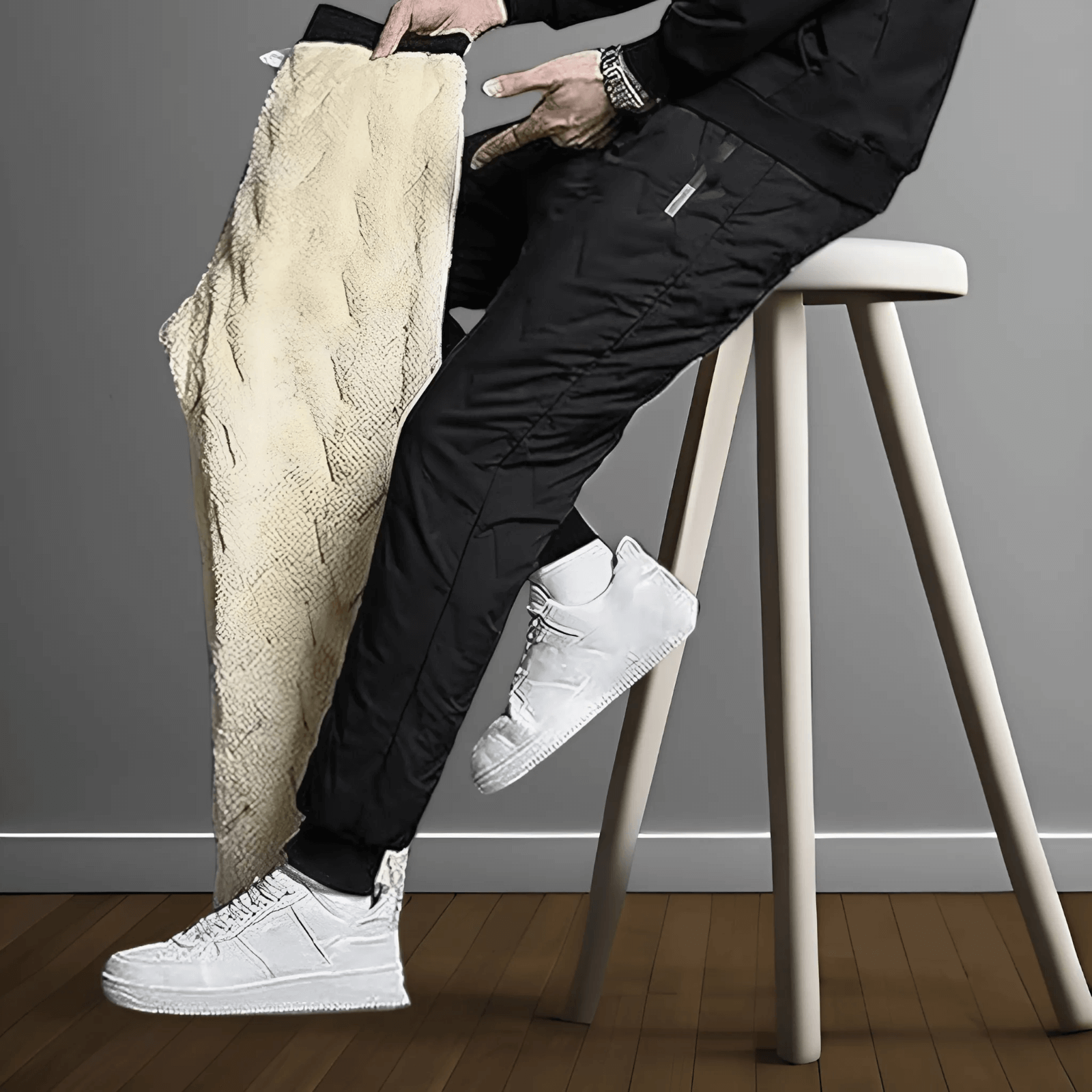 Wearclo | Men's Waterproof Lined Joggers