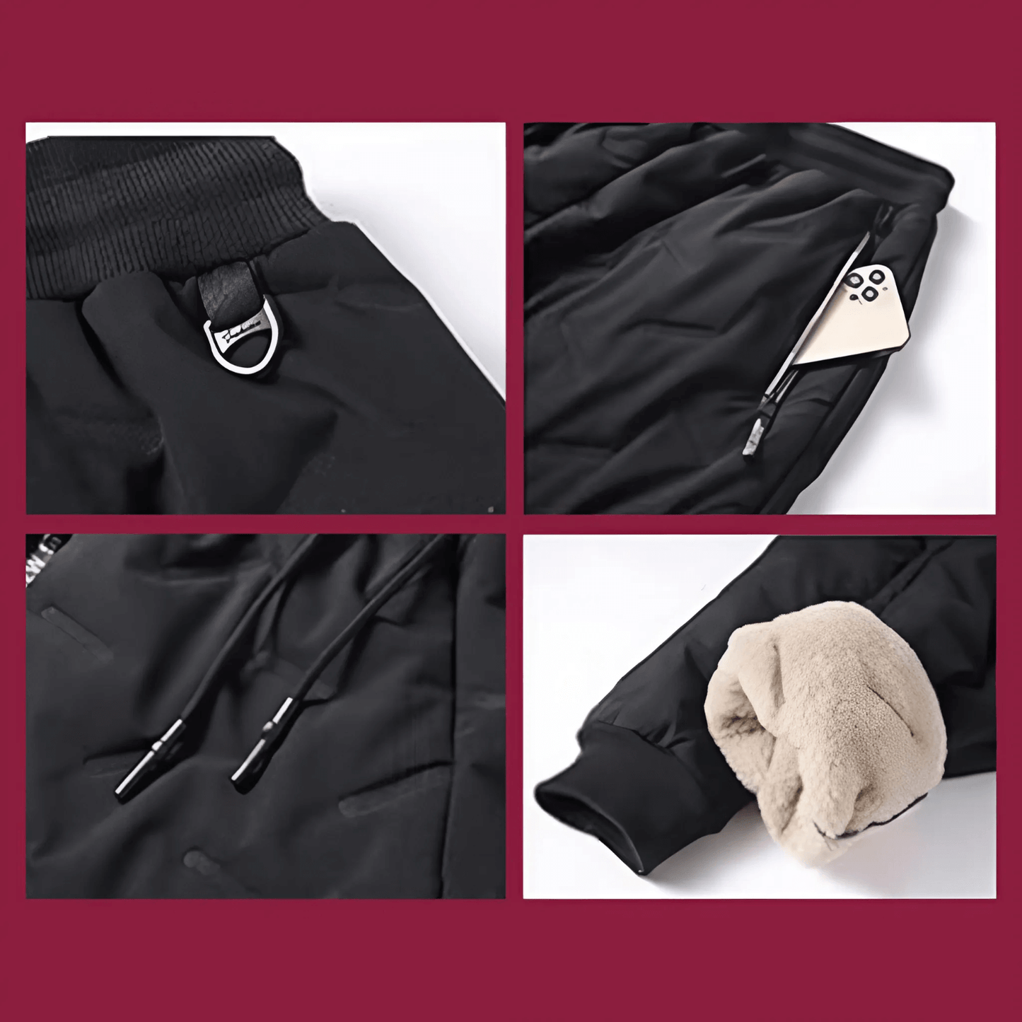 Wearclo | Men's Waterproof Lined Joggers