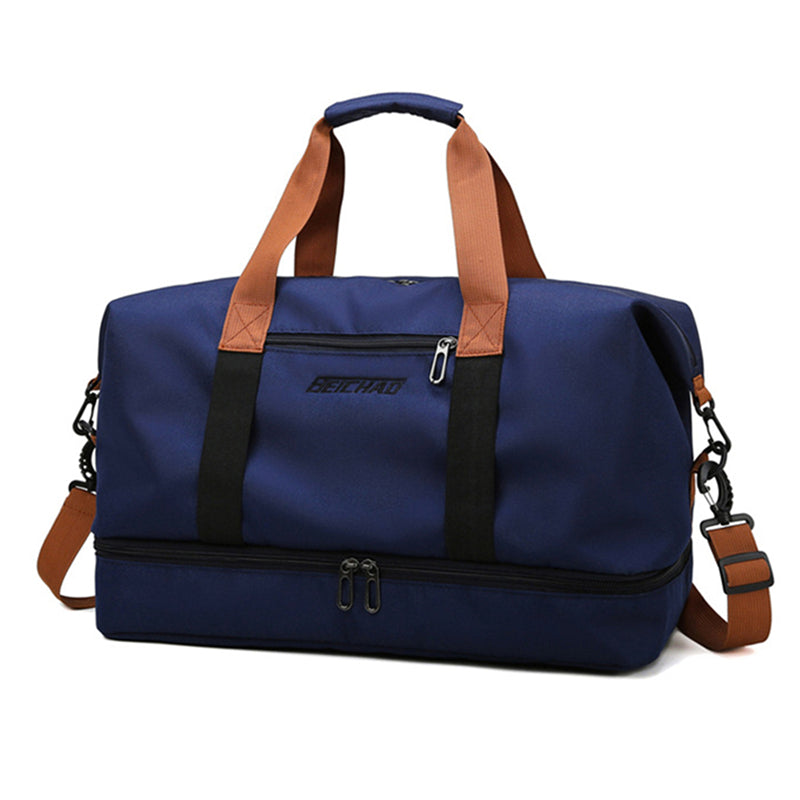 Wearclo | Men's & Women's Travel Duffel Bag with Shoe Compartment
