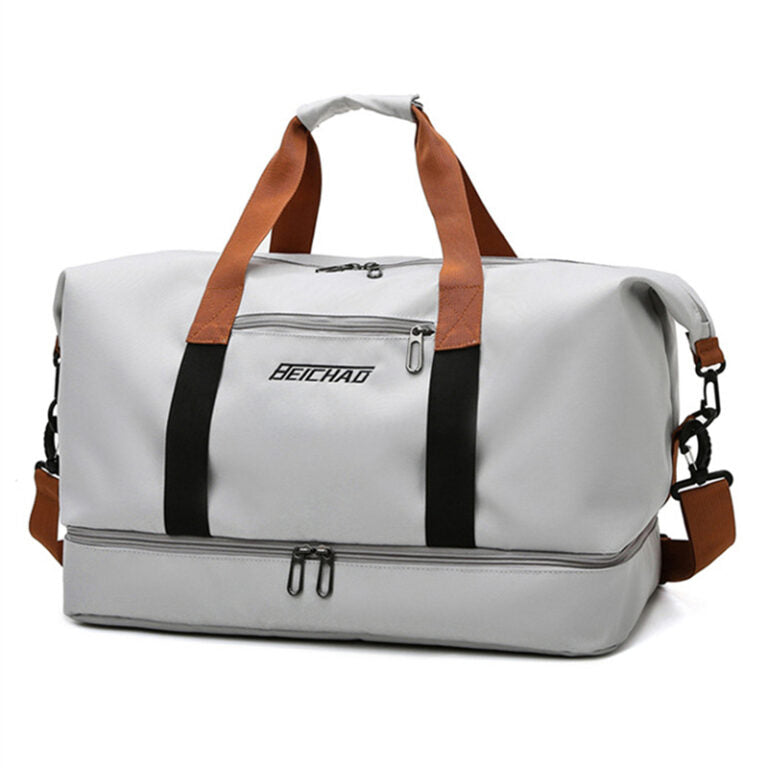 Wearclo | Men's & Women's Travel Duffel Bag with Shoe Compartment