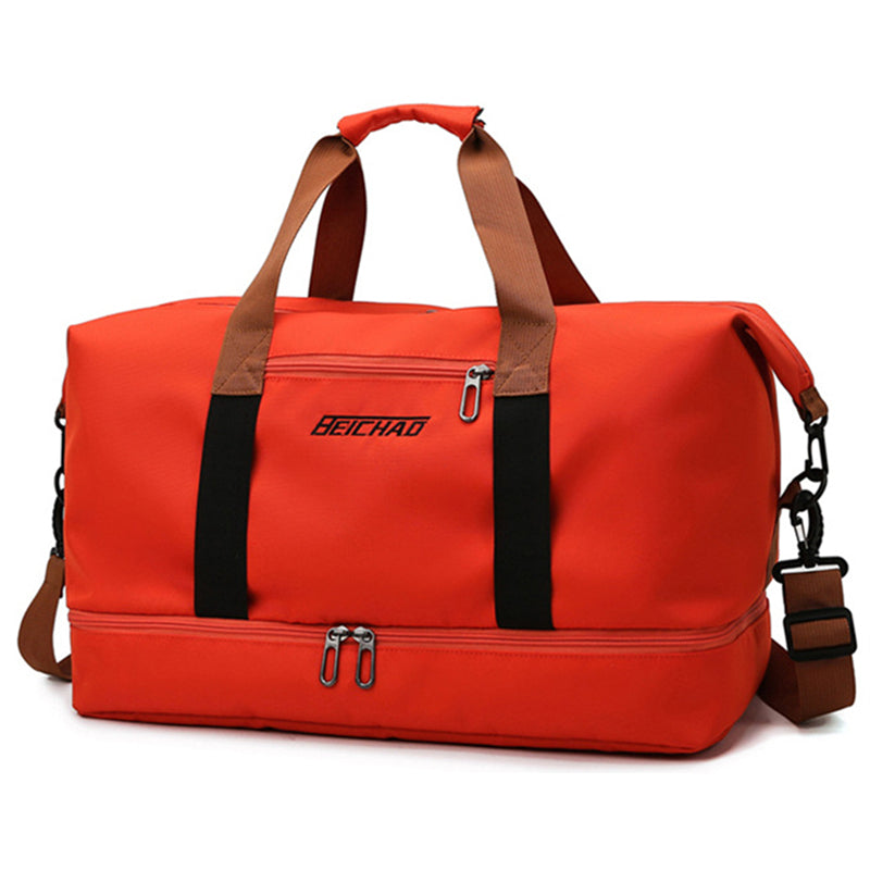 Wearclo | Men's & Women's Travel Duffel Bag with Shoe Compartment