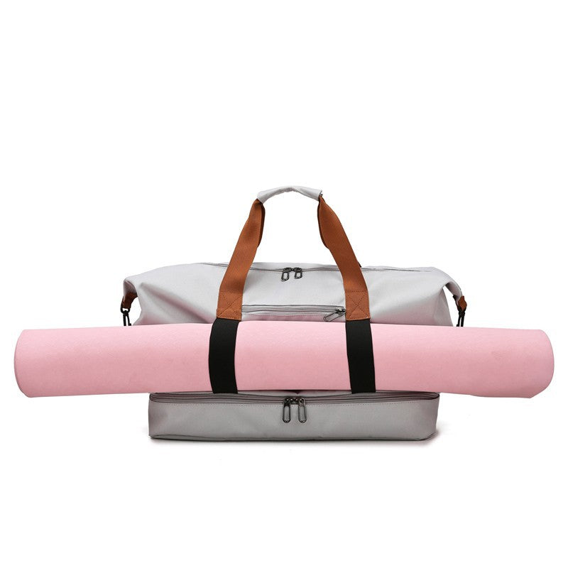 Wearclo | Men's & Women's Travel Duffel Bag with Shoe Compartment