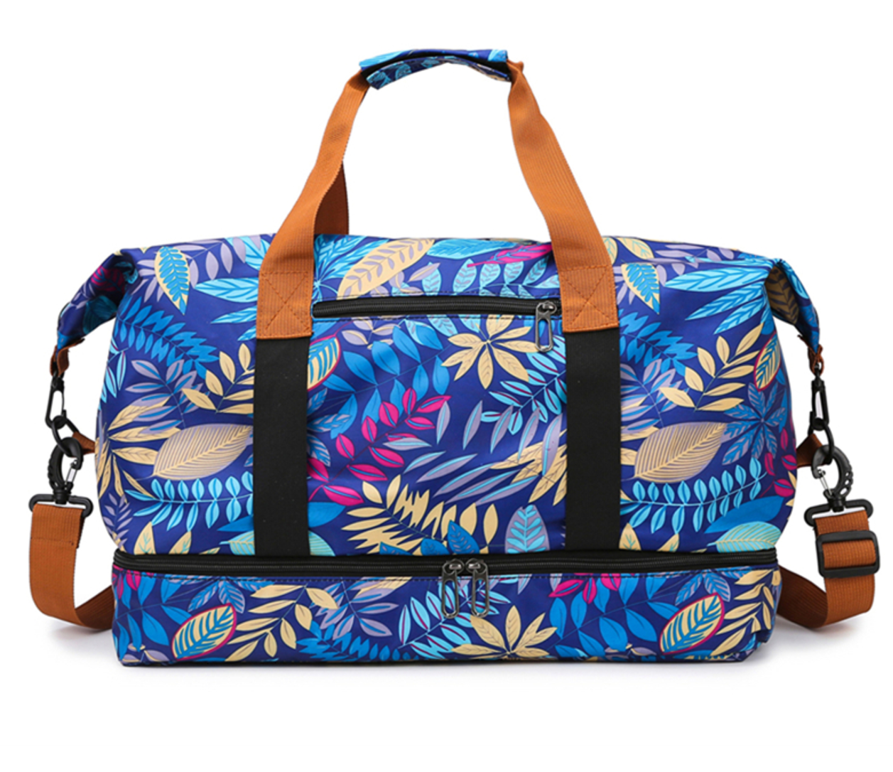 Wearclo | Men's & Women's Travel Duffel Bag with Shoe Compartment