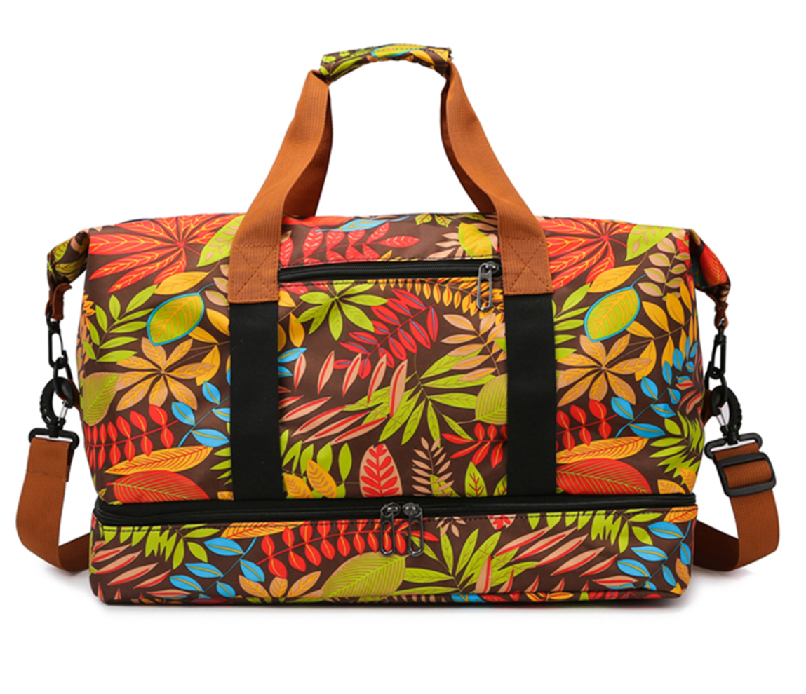 Wearclo | Men's & Women's Travel Duffel Bag with Shoe Compartment