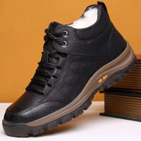 Wearclo | Men's Supportive Orthopedic Lace-Up Shoes