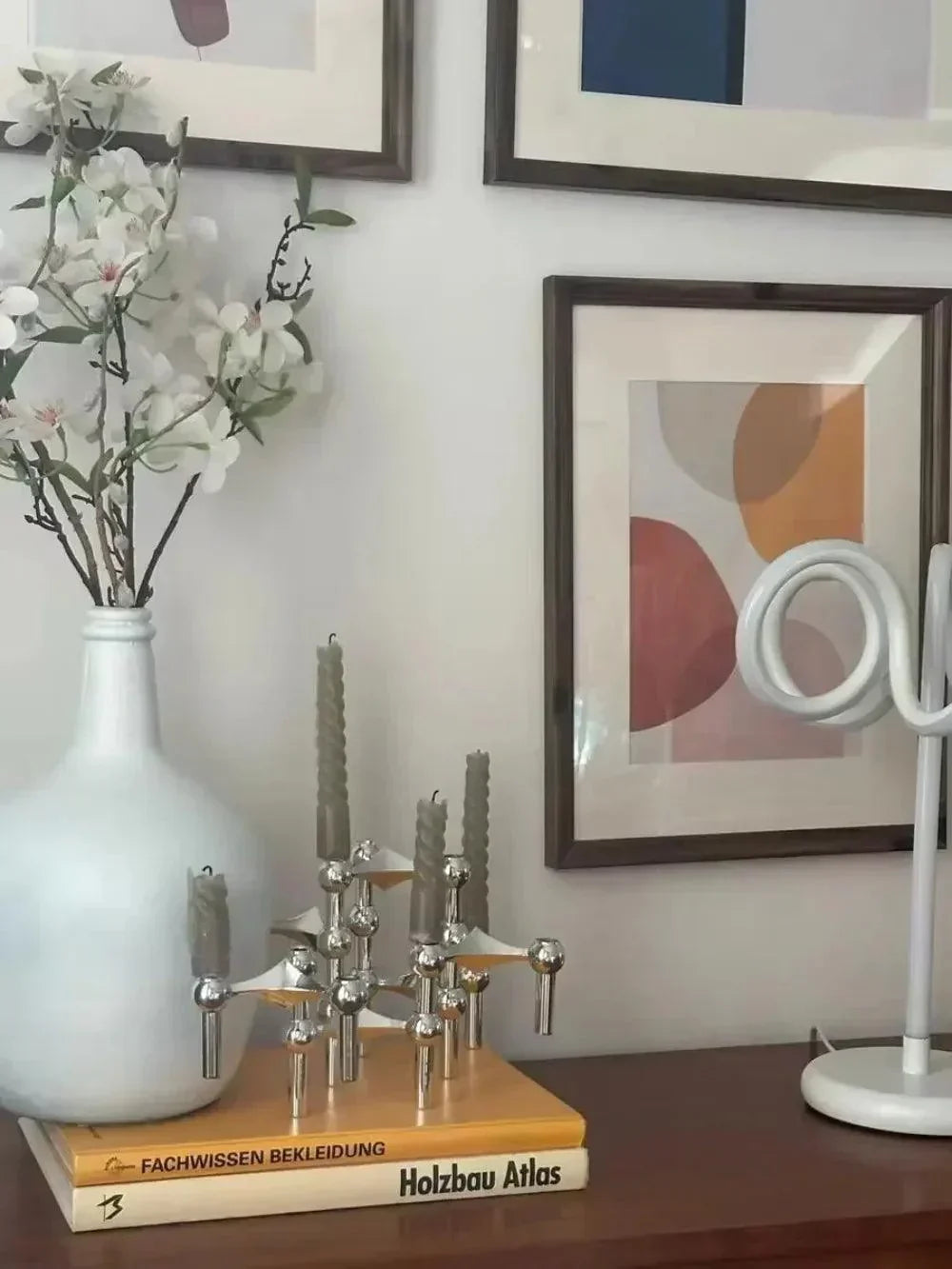 Wearclo | Metal Candle Holder – Modular Molecular Design, Table & Decor