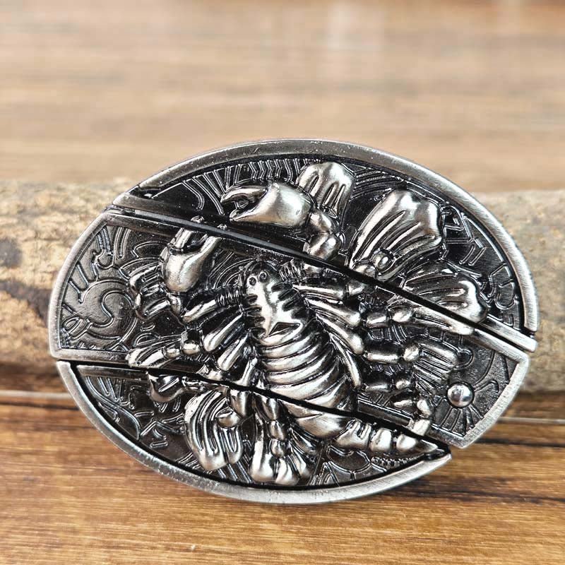 Wearclo | Metal Oval Cowboys Belt Buckle