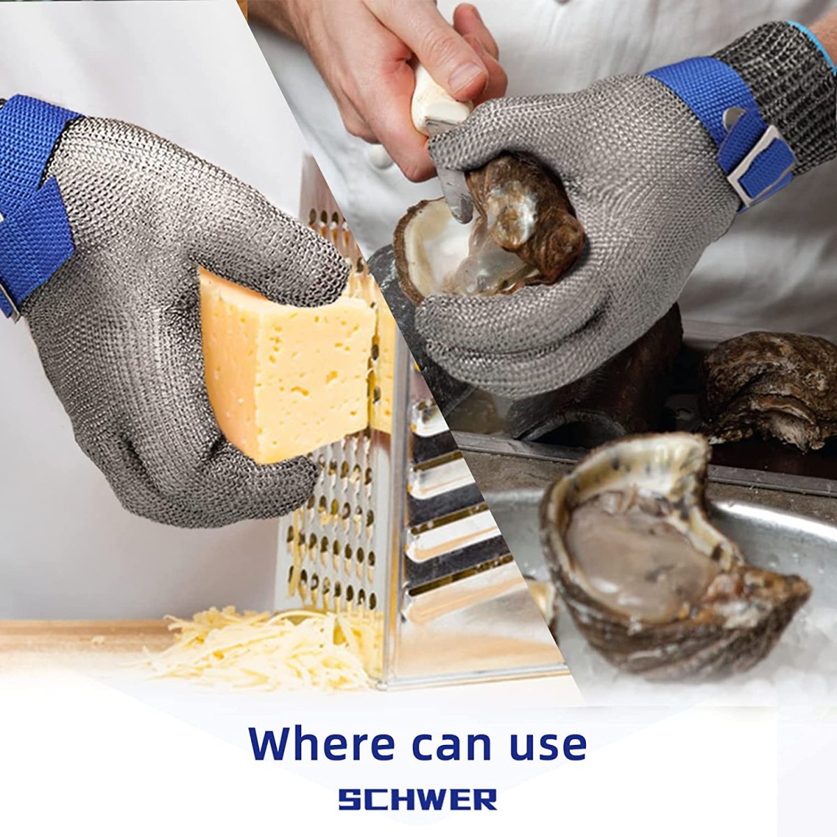 Wearclo | METALMESH PRO – Stainless Steel Safety Gloves with Maximum Cut Resistance