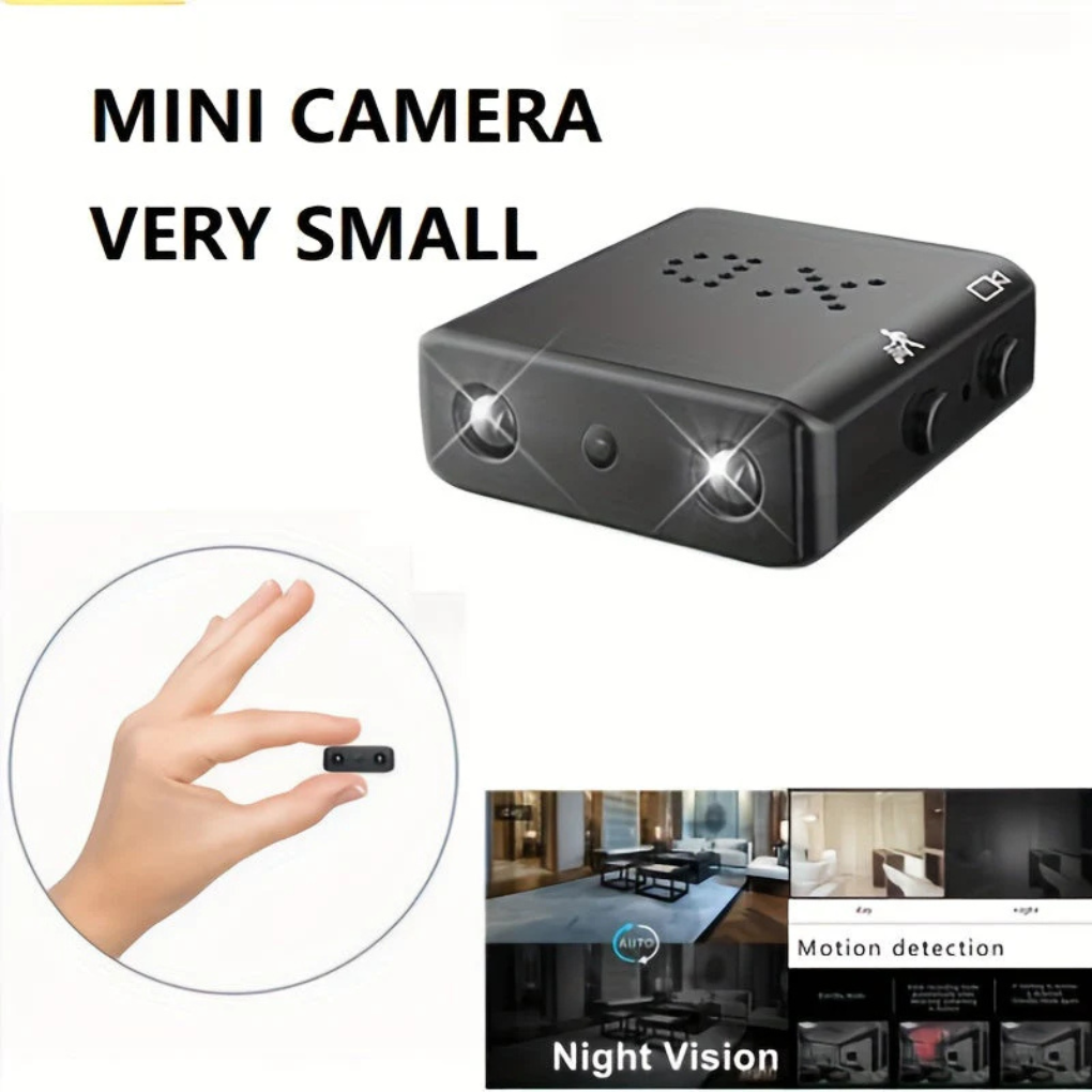 Wearclo | Mini HD Surveillance Camera with Night Vision