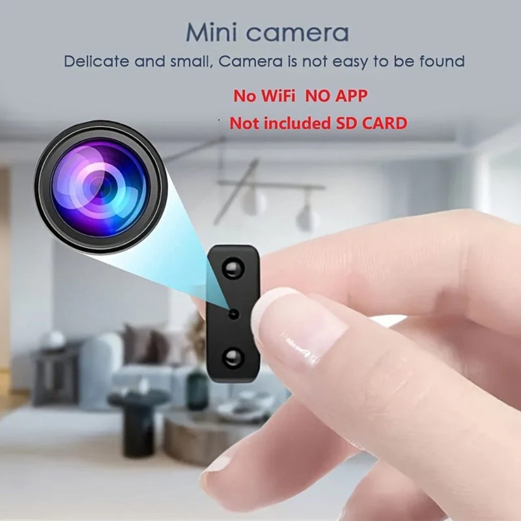 Wearclo | Mini HD Surveillance Camera with Night Vision