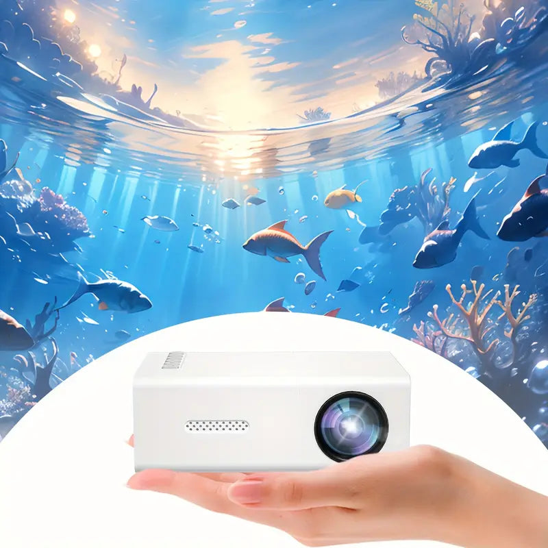 Wearclo | Mini Portable Projector HD 720P Wi-Fi Compatible