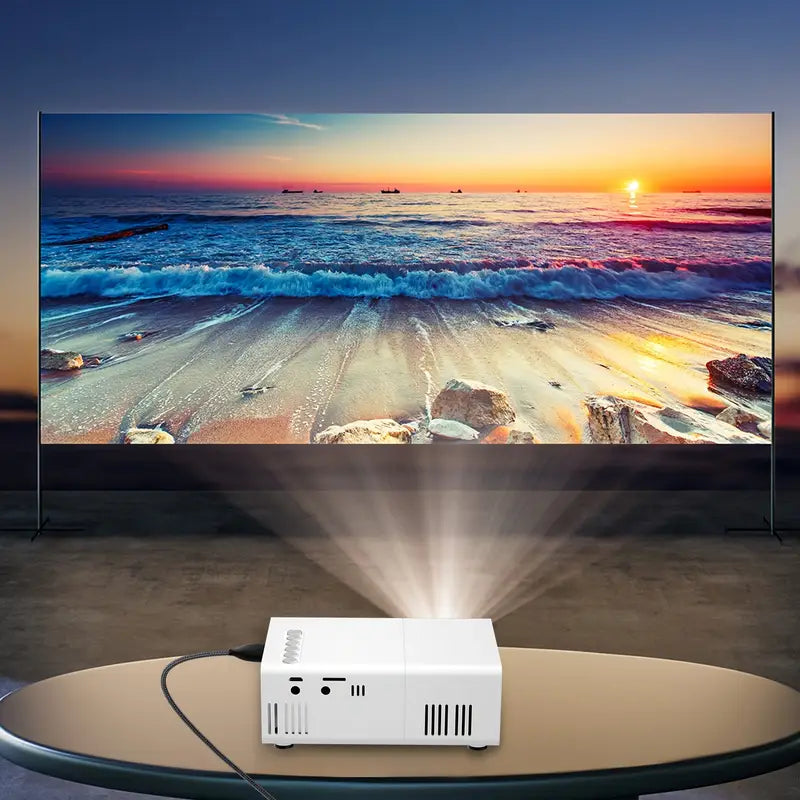 Wearclo | Mini Portable Projector HD 720P Wi-Fi Compatible