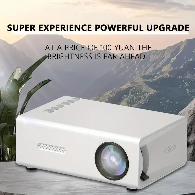 Wearclo | Mini Portable Projector HD 720P Wi-Fi Compatible