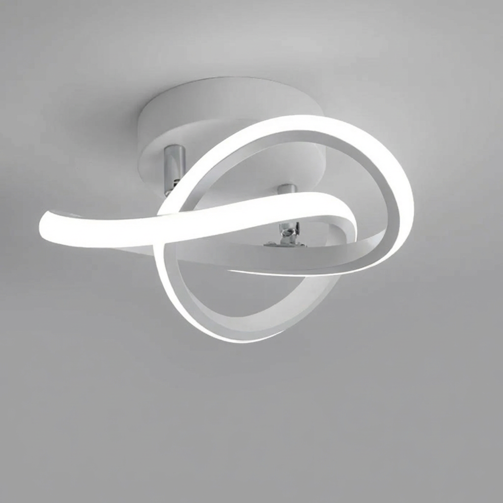 Wearclo | Modern LED Ceiling Lamp with Double Ring Design