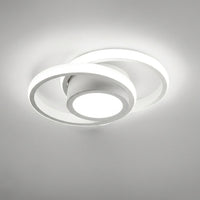 Wearclo | Modern Double Ring LED Ceiling Lamp