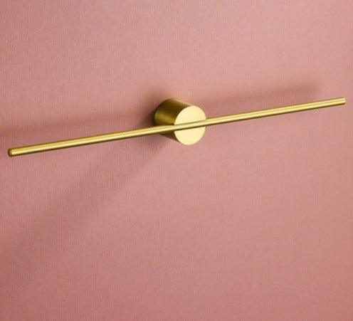 Wearclo | Modern Metal Towel Rack with Wooden Accent