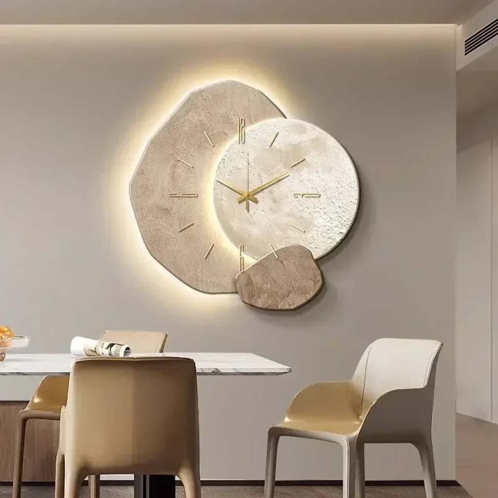 Wearclo | Modern Wall Clock with Integrated Light