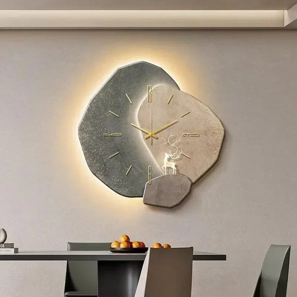 Wearclo | Modern Wall Clock with Integrated Light