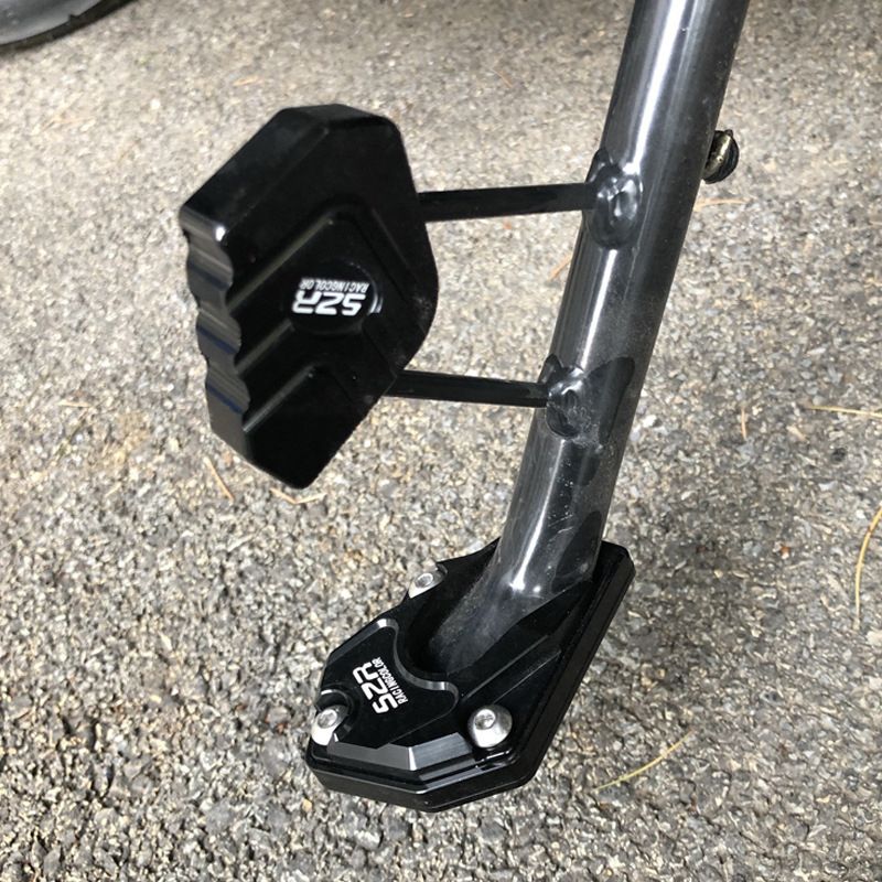 Wearclo | Motorcycle kickstand foot side stand extension pad
