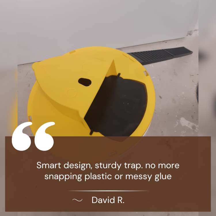 Wearclo | Mouse Trap Multi-Catch | Automatic Tilting Function | Safe for Children and Pets