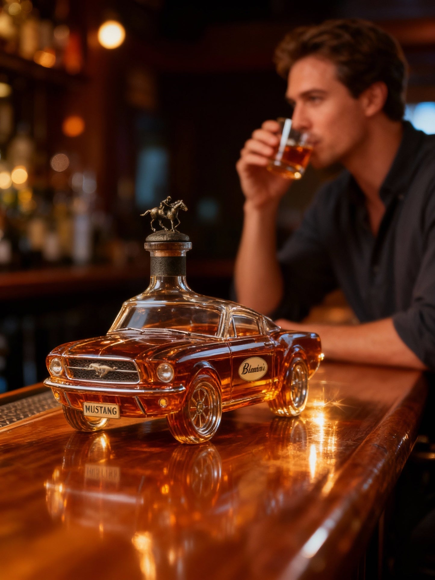 Wearclo | Mustang Car Shaped Whiskey Decanter