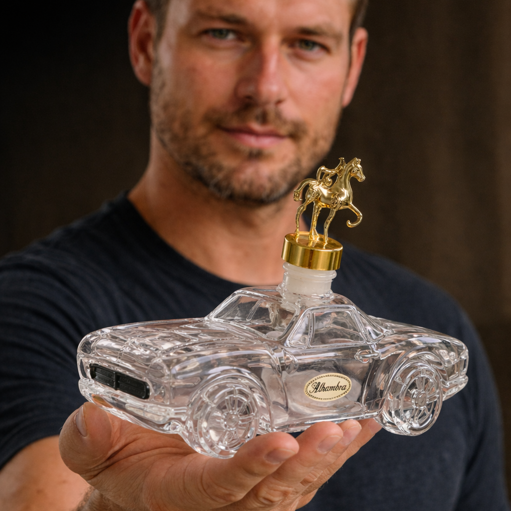 Wearclo | Mustang Whiskey Decanter | Mustang Design | Handmade Glass