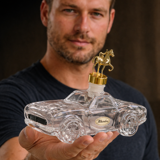Wearclo | Mustang Whiskey Decanter | Mustang Design | Handmade Glass