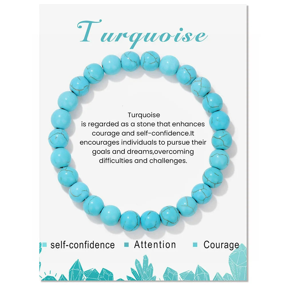 Wearclo | Natural Crystal Healing Energy Bracelet - Aria