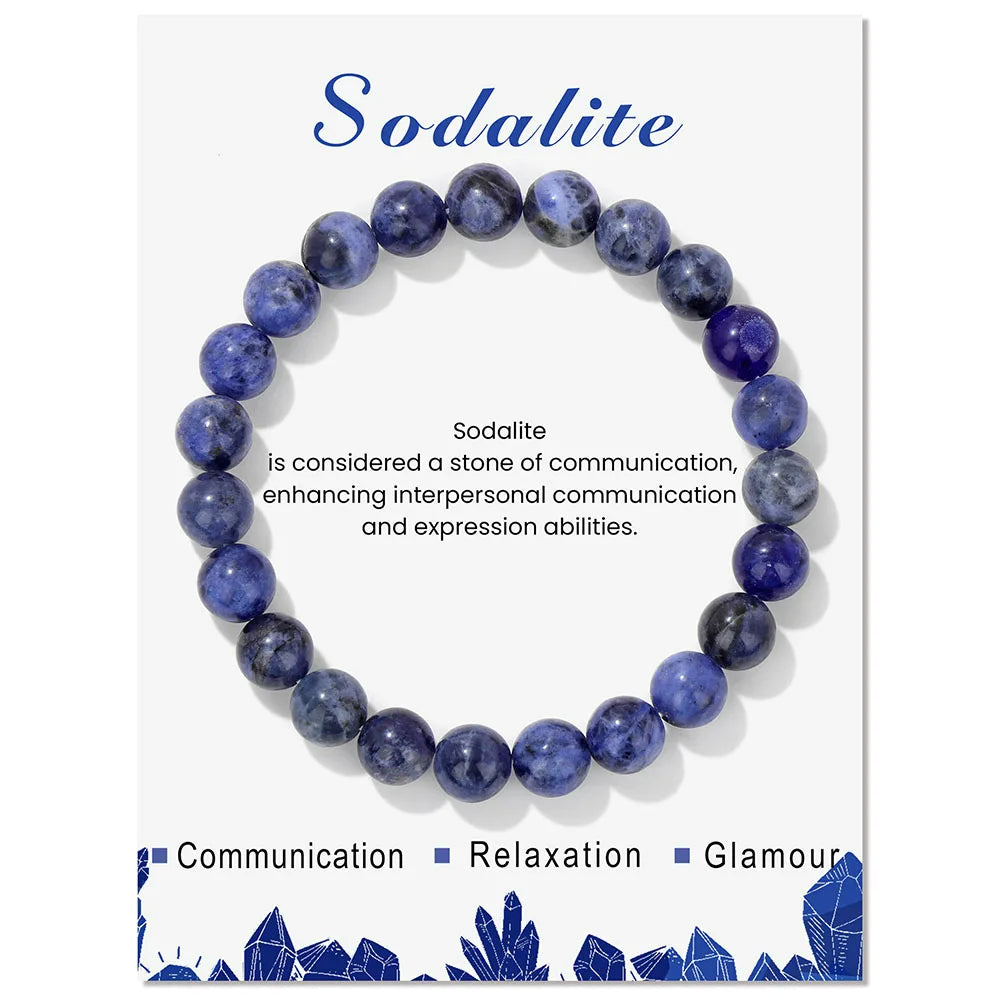 Wearclo | Natural Crystal Healing Energy Bracelet - Aria