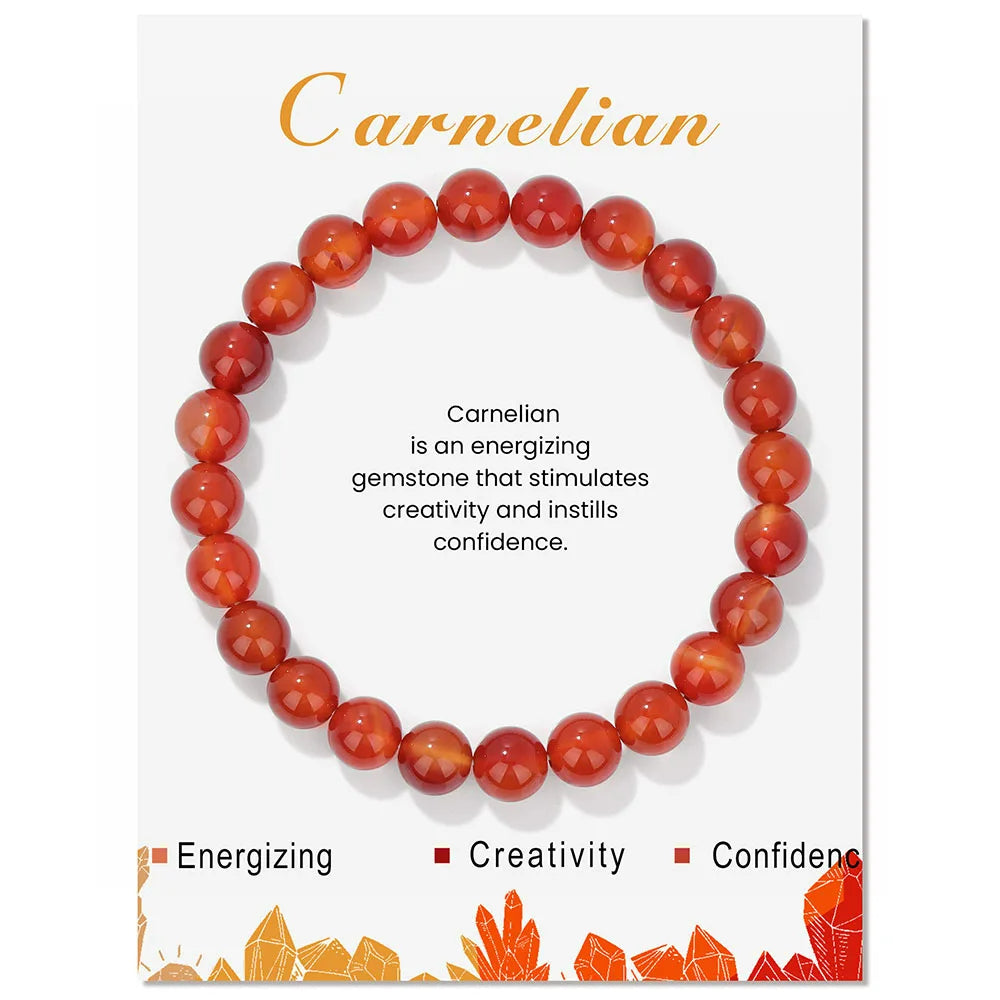 Wearclo | Natural Crystal Healing Energy Bracelet - Aria