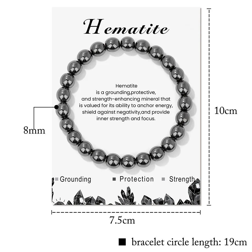 Wearclo | Natural Crystal Healing Energy Bracelet - Aria