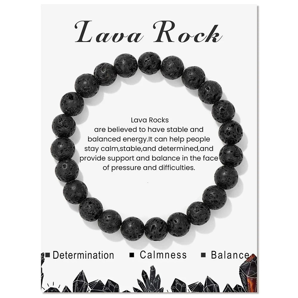 Wearclo | Natural Crystal Healing Energy Bracelet - Aria
