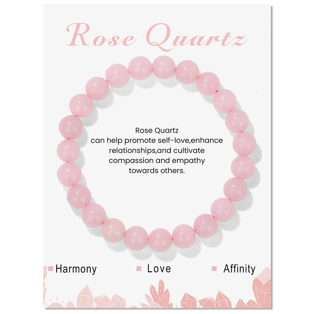 Wearclo | Natural Crystal Healing Energy Bracelet - Aria