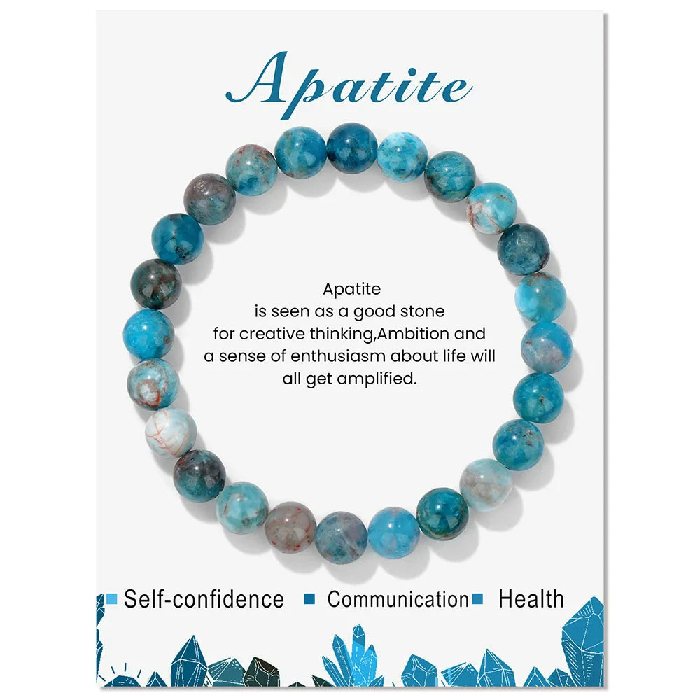 Wearclo | Natural Crystal Healing Energy Bracelet - Aria