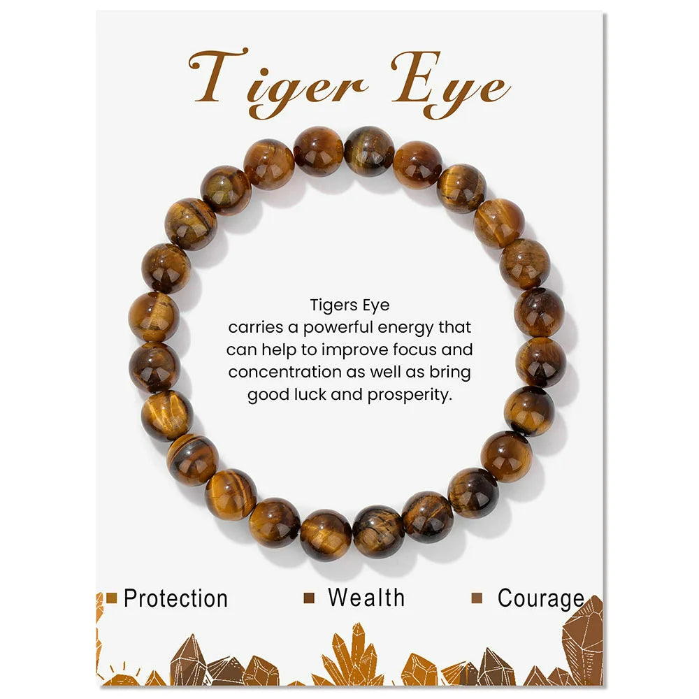 Wearclo | Natural Crystal Healing Energy Bracelet - Aria