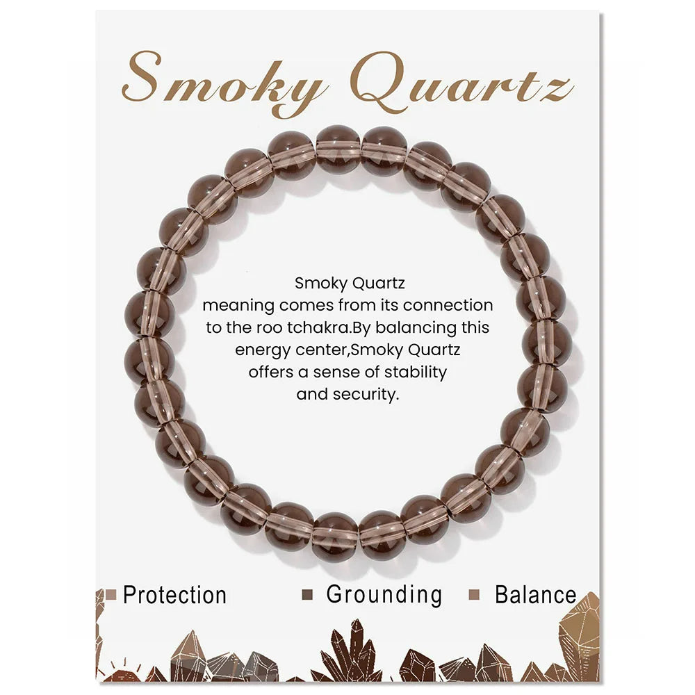 Wearclo | Natural Crystal Healing Energy Bracelet - Aria