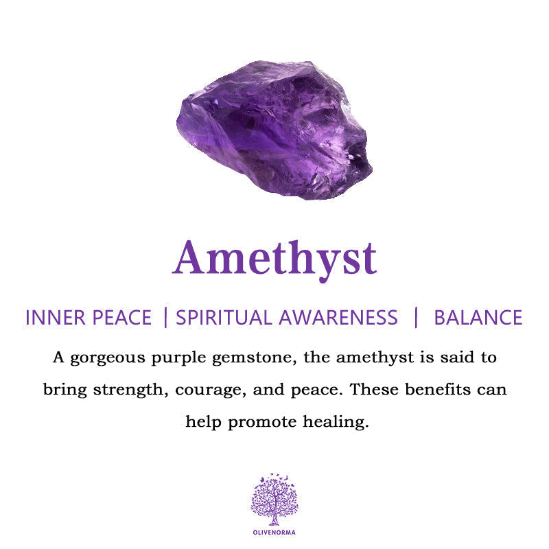Wearclo | Natural Crystal Healing Energy Bracelet - Aria
