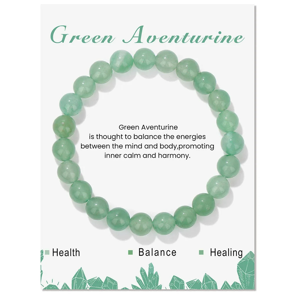Wearclo | Natural Crystal Healing Energy Bracelet - Aria